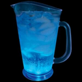 60 to 70 Oz. Light Up Pitcher w/ Blue Dome & White LED